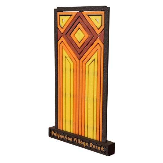 Polynesian Village Accent Screen