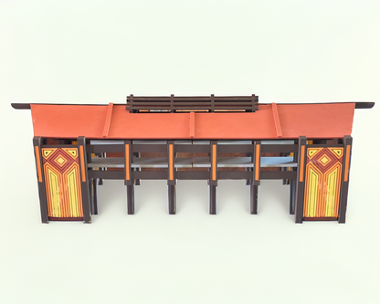 Polynesian Monorail Station: WDW Monorail Playset