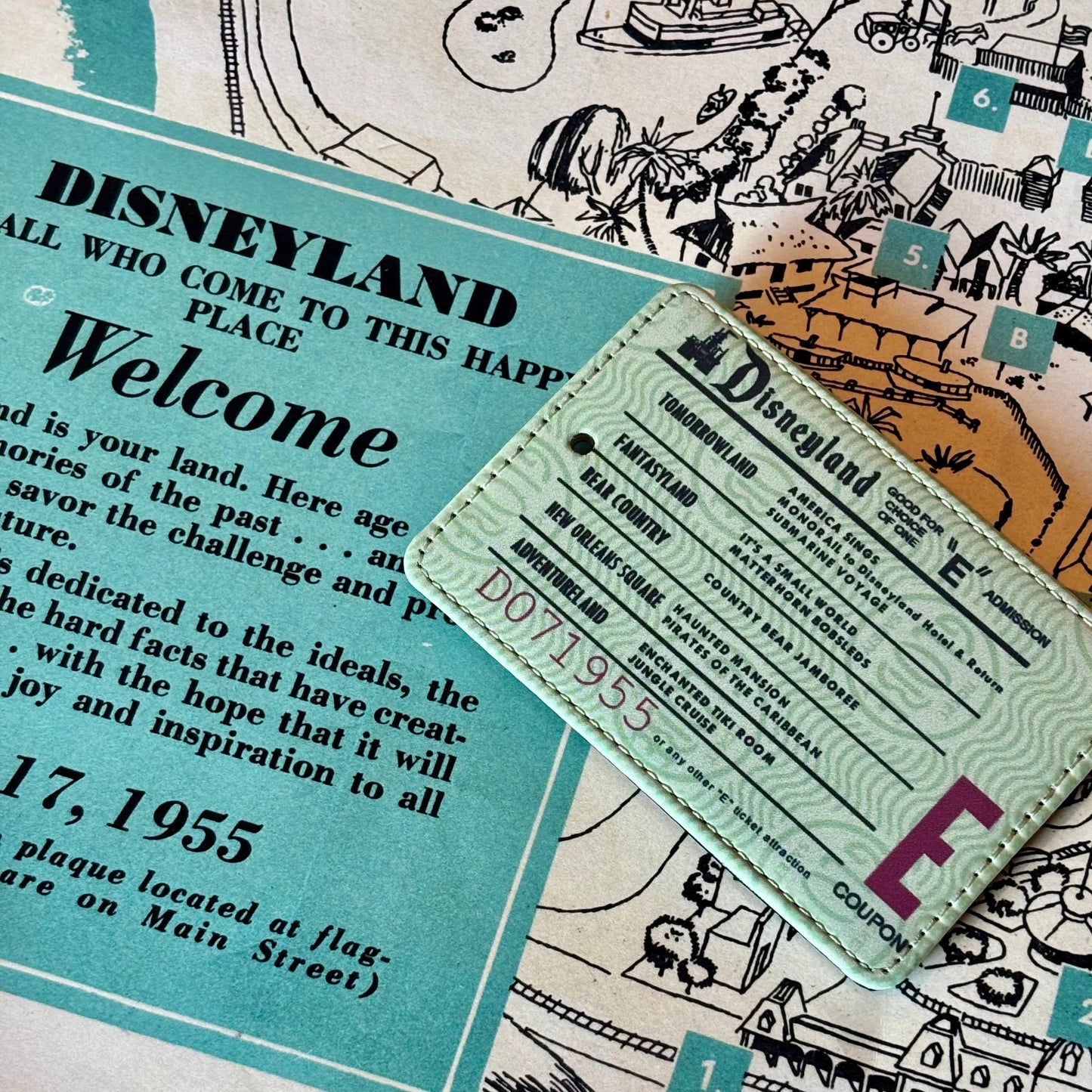 E Ticket Luggage Tags