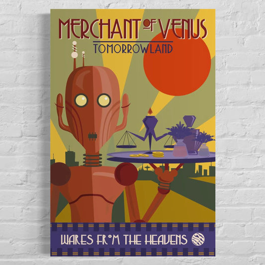 Tomorrowland Merchant of Venus Poster Art