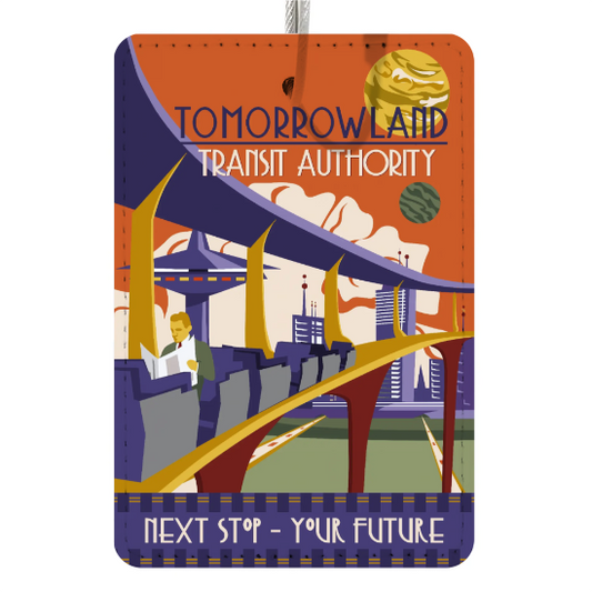 Tomorrowland Transit Authority Luggage Tag