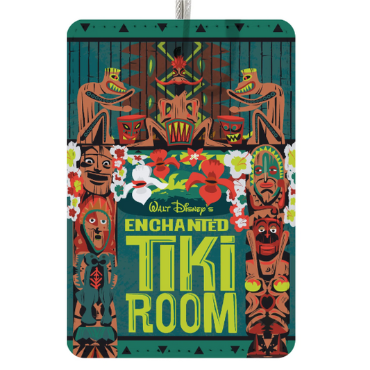 Tiki Room Luggage Tag