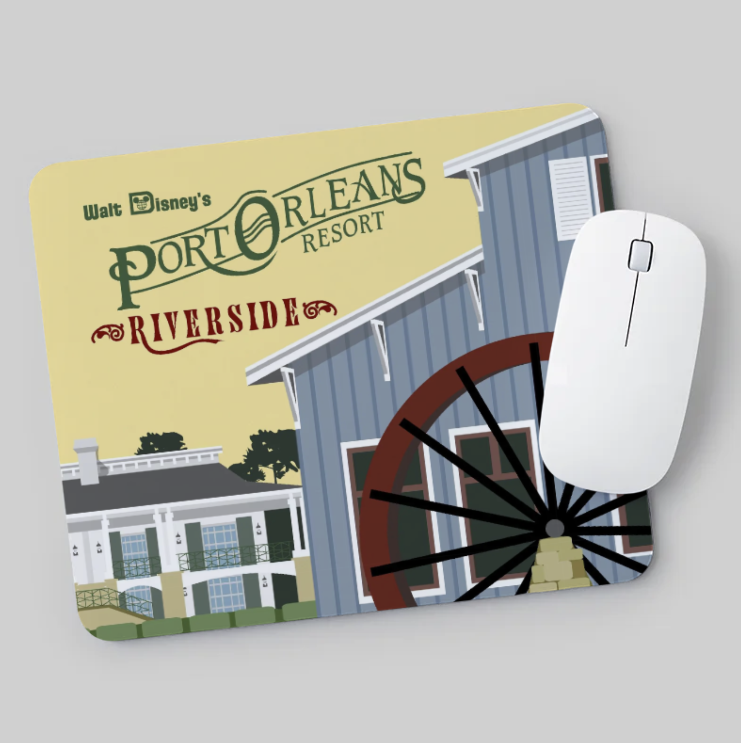 Port Orleans Riverside Resort Mousepad