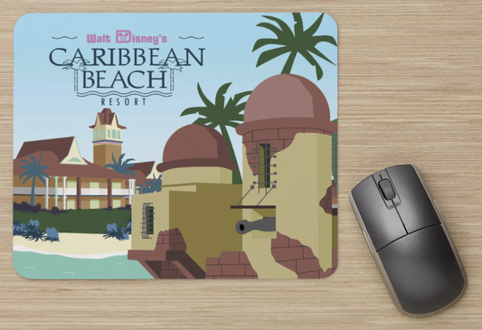 Caribbean Beach Resort Mousepad