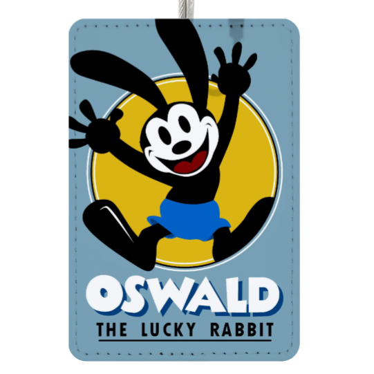 Oswald the Lucky Rabbit Luggage Tag