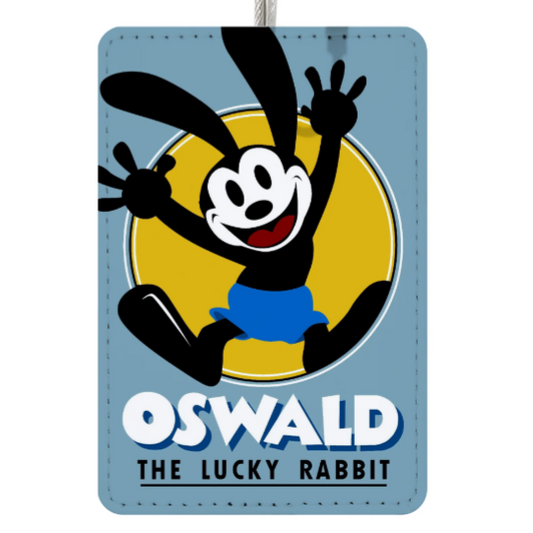 Oswald the Lucky Rabbit Luggage Tag