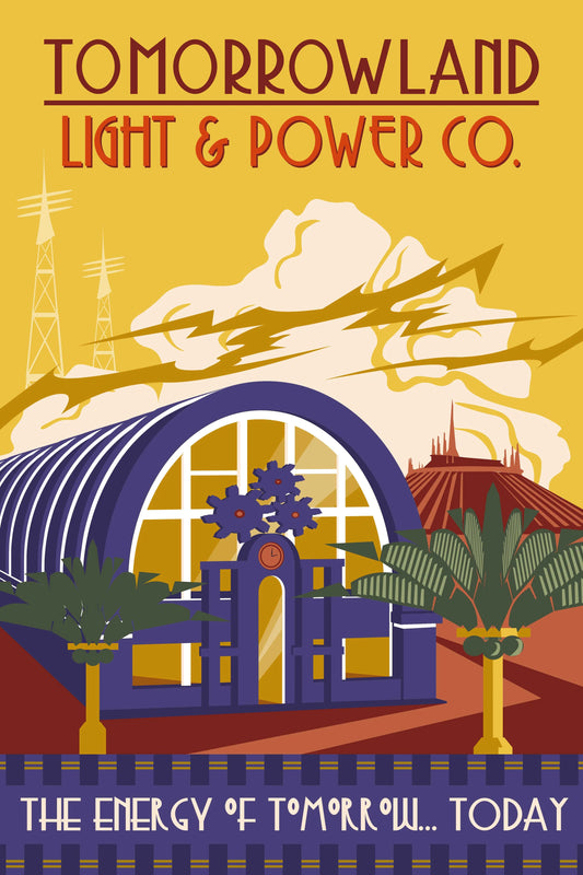 Tomorrowland Light & Power Poster Art