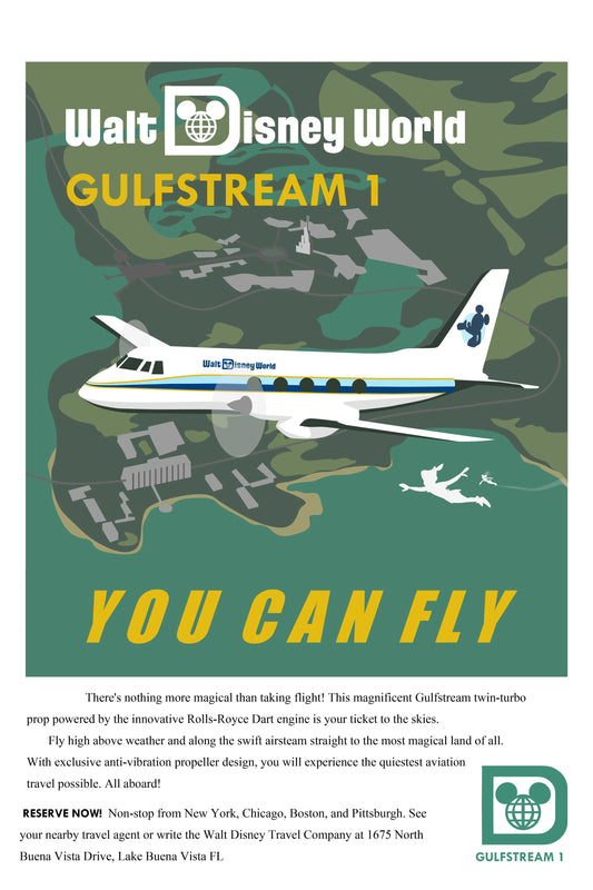 Walt Disney World Gulfstream 1- The Mouse
