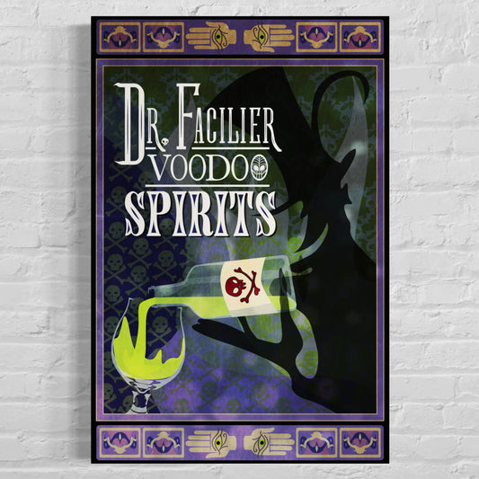 Dr. Facilier Voodoo Spirits Poster Art