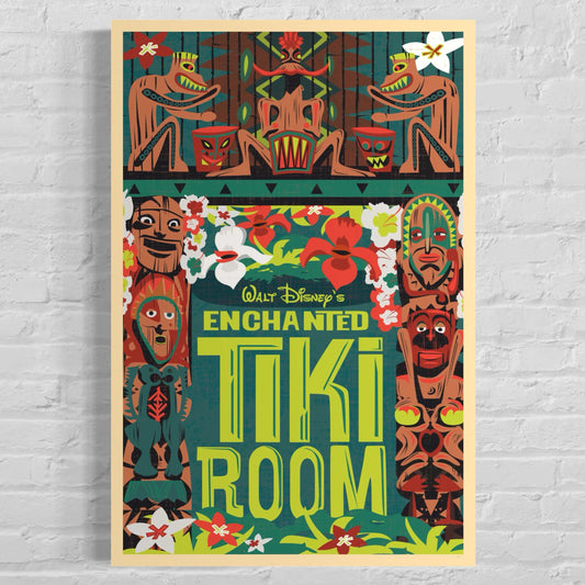 Tiki Room Poster Art